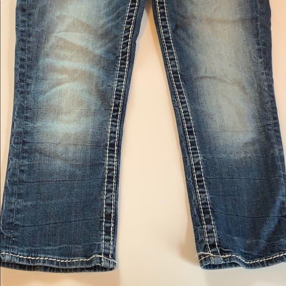 Vigoss Embellished Pocket Denim‎ Chelsea Capris - Picture 4 of 8